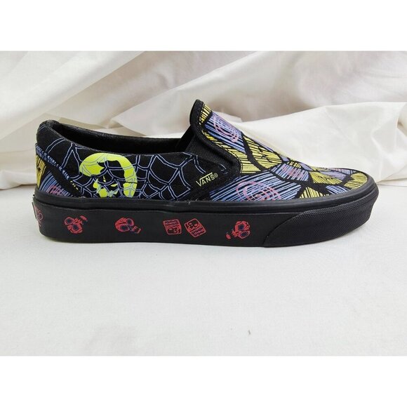 Vans Disney The Nightmare Before Christmas Oogi Boogie Size Womens 7.5 Men 6 NWT - Picture 2 of 13